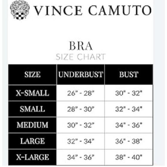 Vince Camuto Lace Front Set of Two Bras MEDIUM - Picture 10 of 11